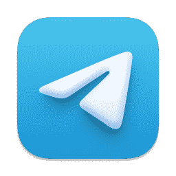 Telegram macOS icon