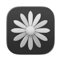 TextMate (Clear, Dark) macOS icon