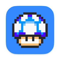 TheXTech / Blue Mario Mushroom