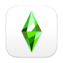 The Sims 4 (Plumbob) macOS icon