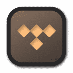 Tidal macOS icon