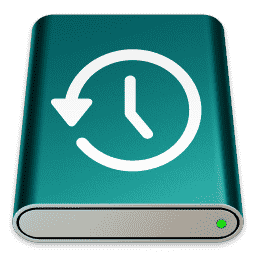 Time Machine Drive macOS icon