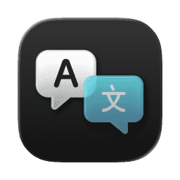 Translate | Liquid Glass (Dark)