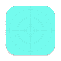 Turquoise macOS icon