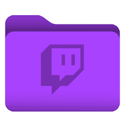 Twitch folder macOS icon