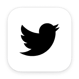 Twitter (white)