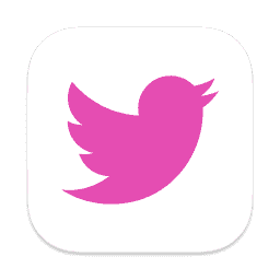 Twitter pink