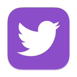 Twitter purple