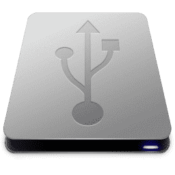 USB HD Slick Drive macOS icon