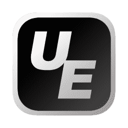 UltraEdit_balck&sliver macOS icon