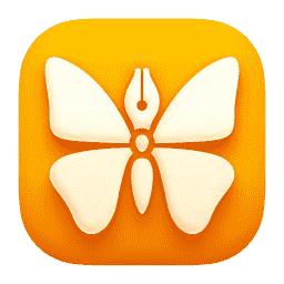 Ulysses Peach macOS icon