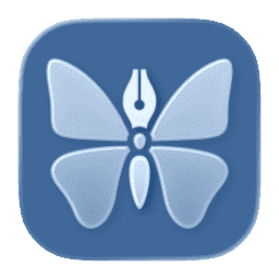 Ulysses iMac Blue macOS icon
