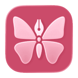 Ulysses iMac Pink macOS icon