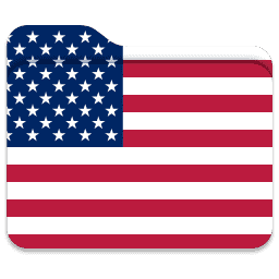 United States of America flag Folder