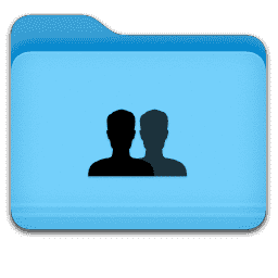 Users Folder macOS icon
