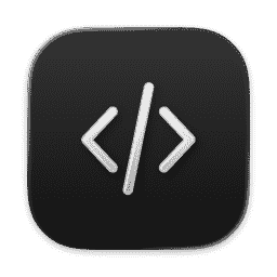 Userscripts (Dark) macOS icon