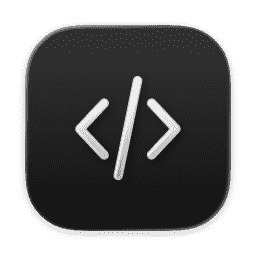 Userscripts (Dark) (macOS 26.2+) macOS icon