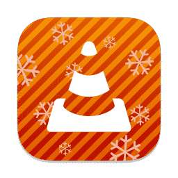 VLC (Xmas) macOS icon