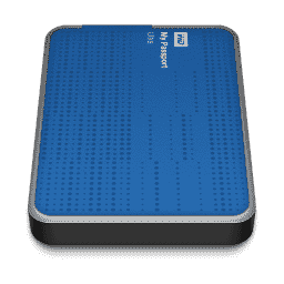 WD My Passport Ultra Blue