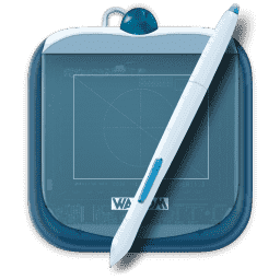 Wacom et-0405-u with pen blue