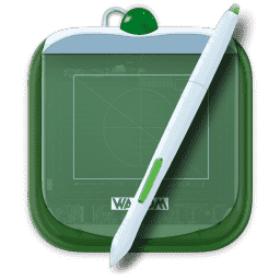 Wacom et-0405-u with pen green