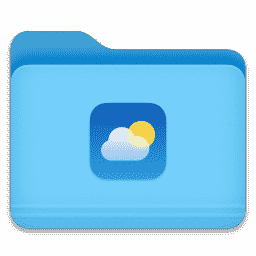 Weather folder