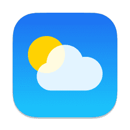 Weather macOS icon