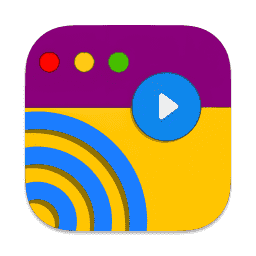 Web Video caster alt big sur macOS icon