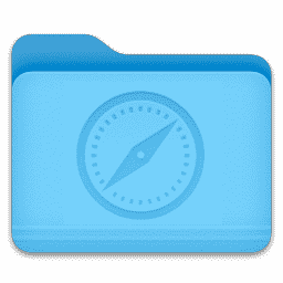 Websites Folder macOS icon