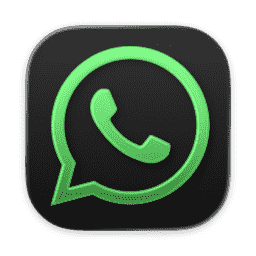 WhatsApp (Dark) macOS icon