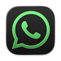WhatsApp (Dark) (macOS 26.2+) macOS icon