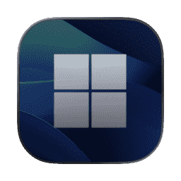 Windows 11 VM (Dark Glass)