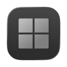 Windows App (Clear Dark)