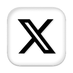 X macOS icon