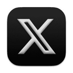 X macOS icon