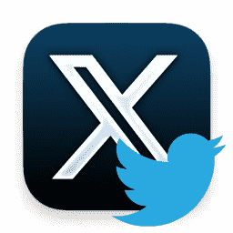 X (Twitter) macOS icon