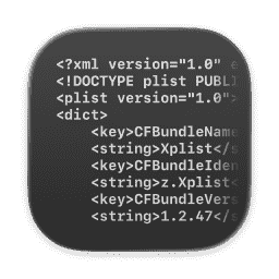 Xplist (Clear Dark) (macOS 26.2+)