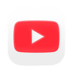 YouTube (Liquid Glass) macOS icon