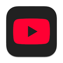 YouTube (uniform gray)