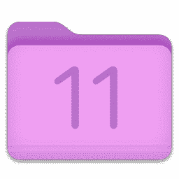 "11" Folder