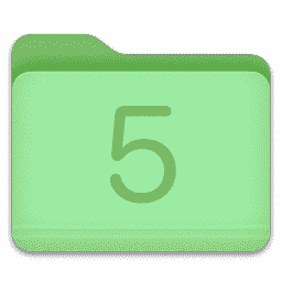 "5" Folder