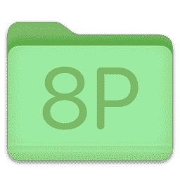 "8P" Folder