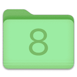 "8" Folder