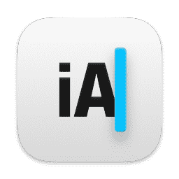 iA Writer macOS icon