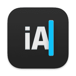 iA Writer macOS icon
