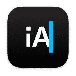 iA Writer macOS icon