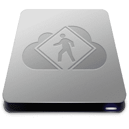 iDisk User Slick Drive macOS icon