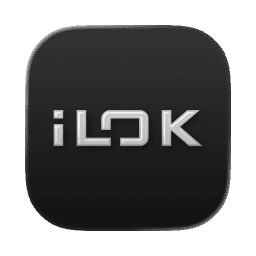 iLok License Manager (Liquid Glass, Dark Mode)