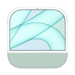 iMac M1 (Green) Light macOS icon