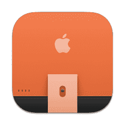 iMac Orange (Back)